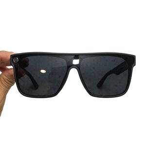 NEVEN Legend Bold Sunglasses Matte Black Shield Never Odd Or Even Square Flat